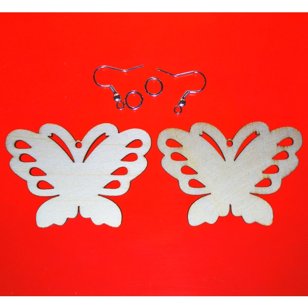 kolczyki drewniane sklep internetowy decoupage bazarek-deco