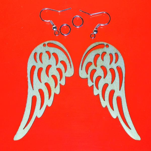 kolczyki drewniane sklep internetowy decoupage bazarek-deco