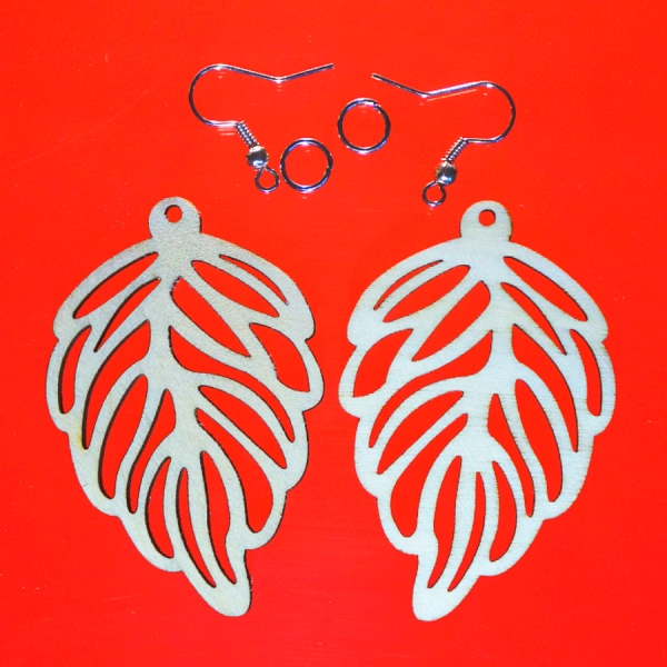 kolczyki drewniane sklep internetowy decoupage bazarek-deco