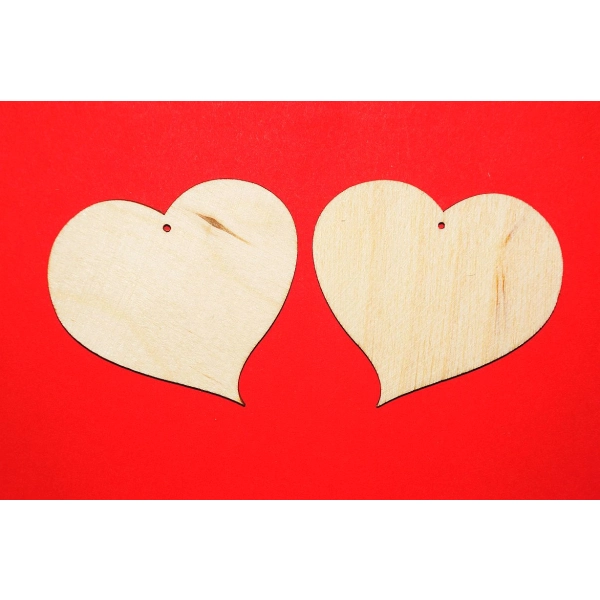 serca do decoupage, drewniane serca do zdobienia, tanie serca do decoupage,