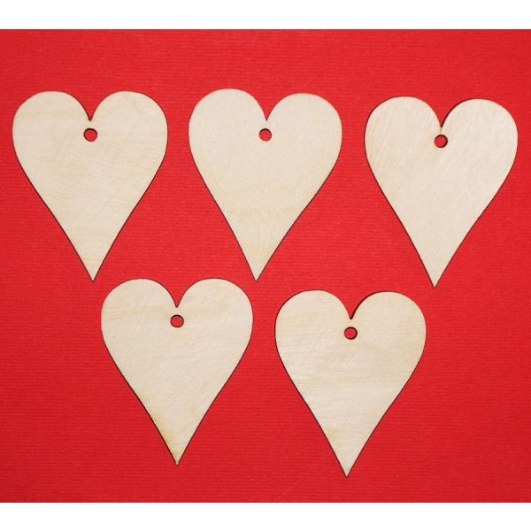 serca do decoupage, drewniane serca do zdobienia, tanie serca do decoupage,
