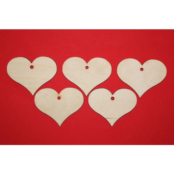 serca do decoupage, drewniane serca do zdobienia, tanie serca do decoupage,