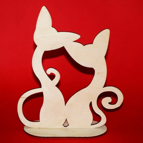 Drewniany "Kot N10"