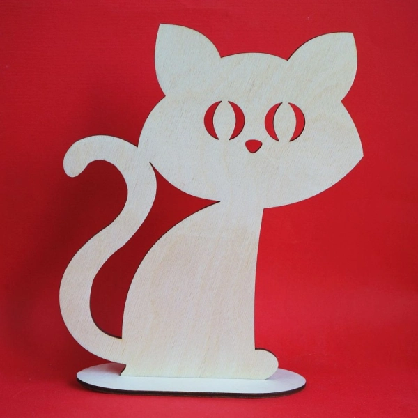 Drewniany "Kot N19"