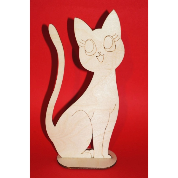 Drewniany "Kot N4"