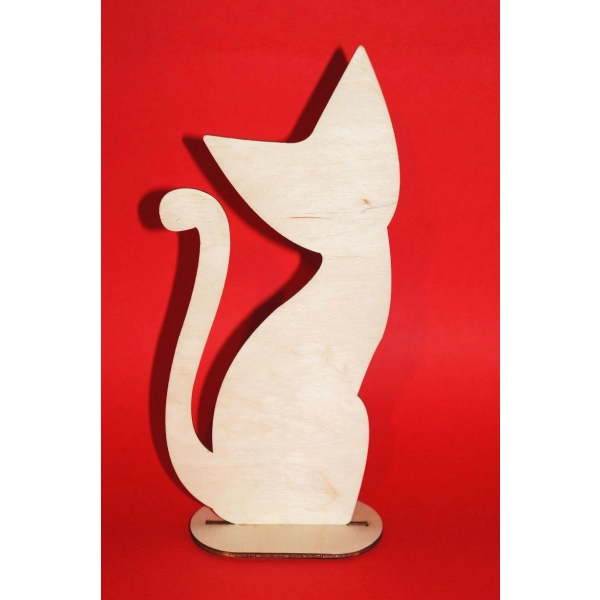 Drewniany "Kot N7"