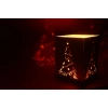 Drewniany Lampion Adwentowy N2