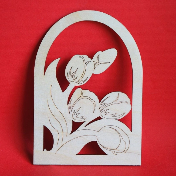 laurka dla mamy, laurka dla bliskich, drewniana laurka, laurka do decoupage