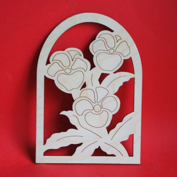 laurka dla mamy, laurka dla bliskich, drewniana laurka, laurka do decoupage