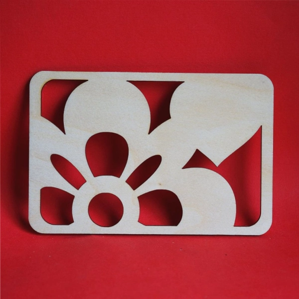 laurka dla mamy, laurka dla bliskich, drewniana laurka, laurka do decoupage