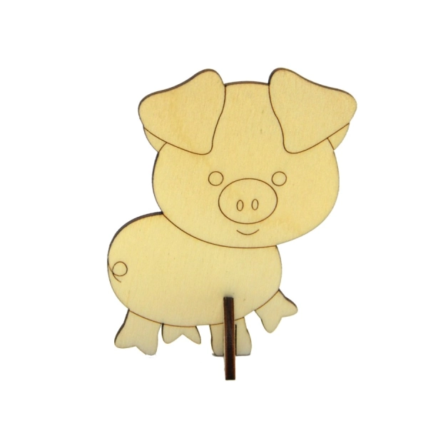 Drewniana farma "Świnka"