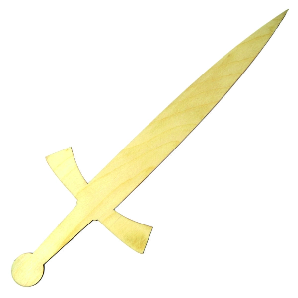 Drewniany miecz zabawka