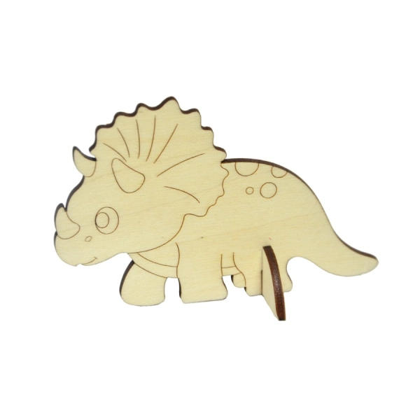 Drewniana wyspa "Triceratops"
