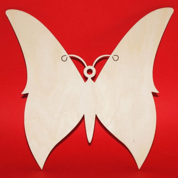 Drewniany Motyl N2 do zdobienia