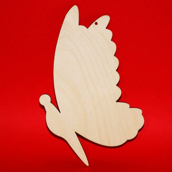 Drewniany Motyl N8 do zdobienia