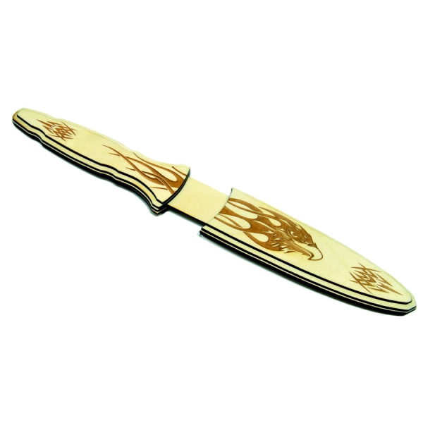 drewniany nóż, zabawka dla dzieci,