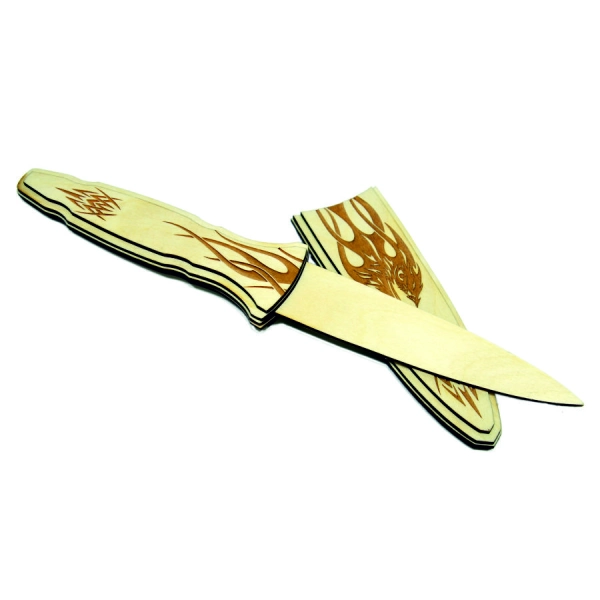 drewniany nóż, zabawka dla dzieci,