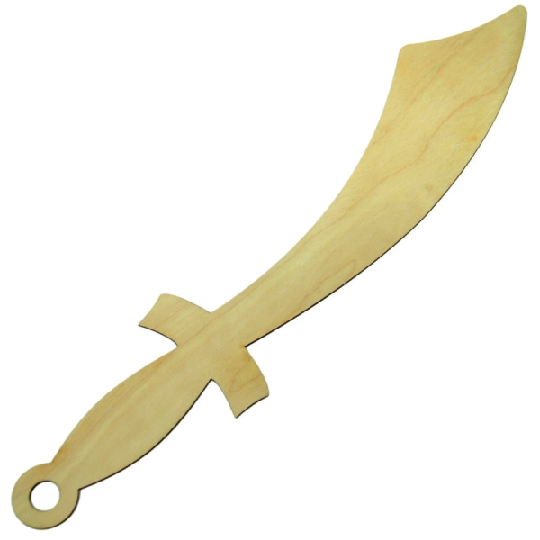 miecz sułtana, drewniany miecz zabawka, miecz do decoupage