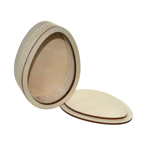 Drewniane pudełko "Jajko"