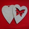 laurka w kształcie serca, laurka serce, serce ramka, serca do decoupage, tanie serca do zdobienia