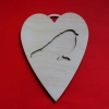 laurka w kształcie serca, laurka serce, serce ramka, serca do decoupage, tanie serca do zdobienia