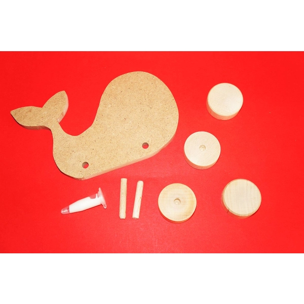 Zabawka na kółkach MDF 