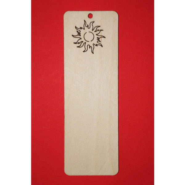 Drewniana zakładka do zdobienia N15