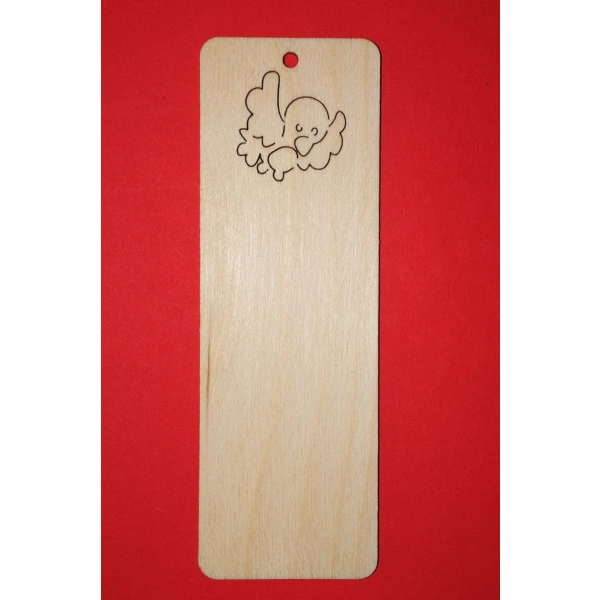 Drewniana zakładka do zdobienia N5