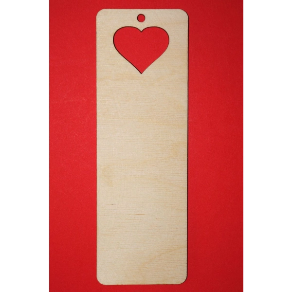 Drewniana zakładka do zdobienia N6