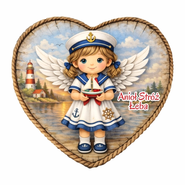 Drewniany Aniołek - latarnia morska N2