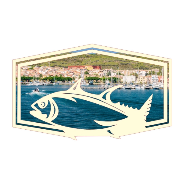 Rybka Ażurowa z widokiem Carloforte