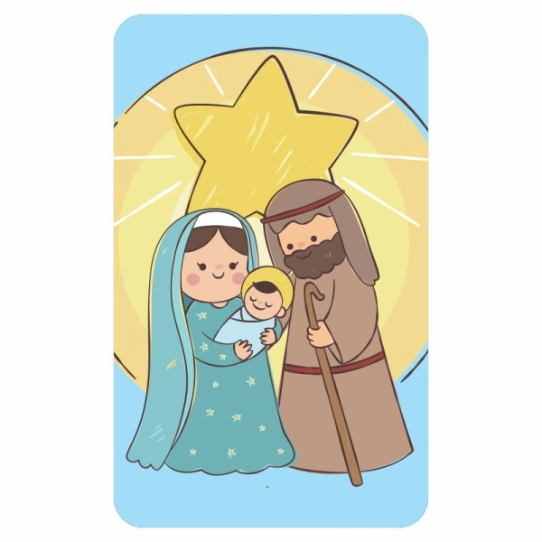 Magnes obrazek kolędowy dla dzieci N2