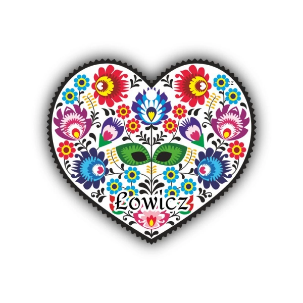 zawieszka z motywem Łowickim