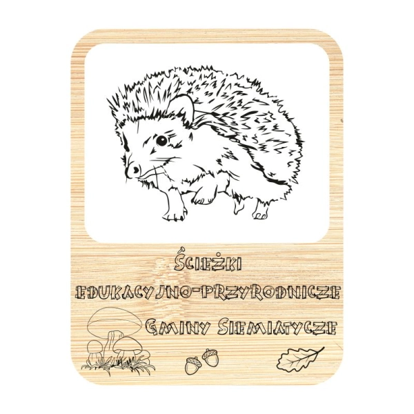 Magnes Ramka z jeżem