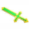 miecz minecraft, drewniany miecz z minecrafta, miecz minecraft zielony