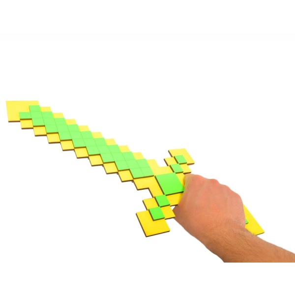 miecz minecraft, drewniany miecz z minecrafta, miecz minecraft zielony