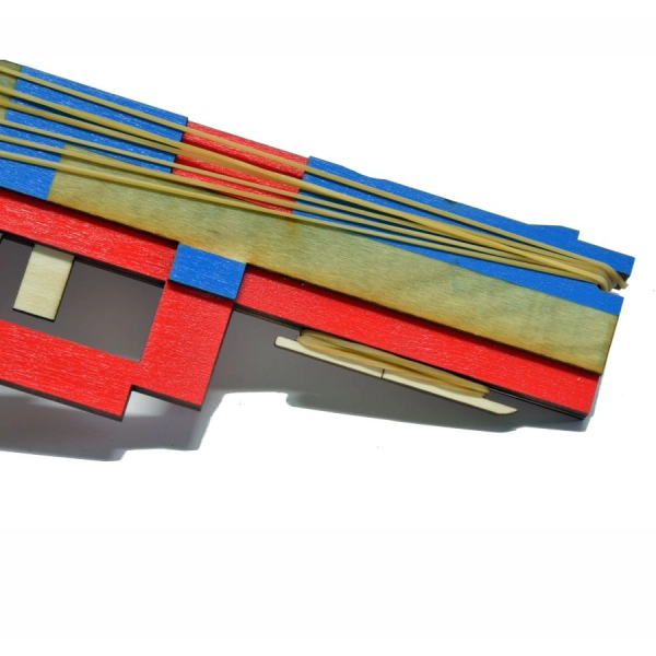 Pistolet MINECRAFT na gumki + GRATIS