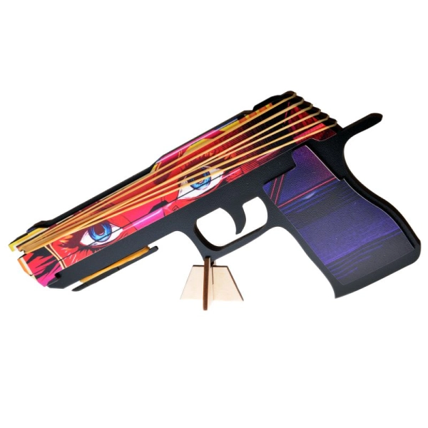 Pistolet na gumki CS GO - Vogue + GRATIS