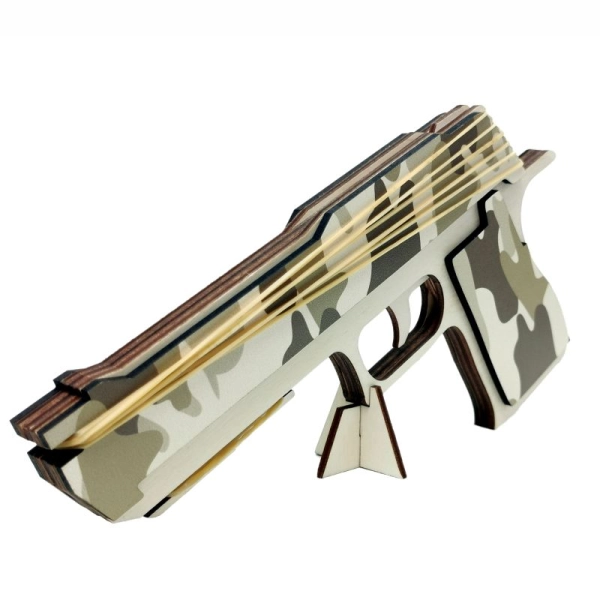 Pistolet na gumki MORO JASNE + GRATIS