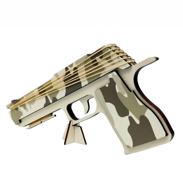 Pistolet na gumki MORO JASNE + GRATIS