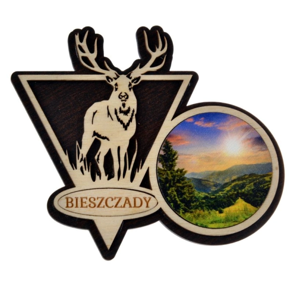 magnes łoś, Białowieża pamiątki, pamiątki Białowieża, magnes choinka, pamiątki Białowieża, pamiątki Biebrza, magnes Hajn