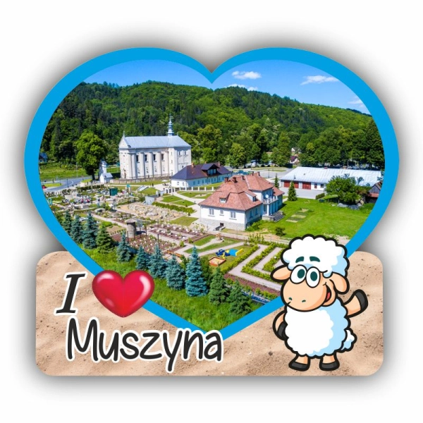 magnes owca, magnes z owcą, magnes muszyna