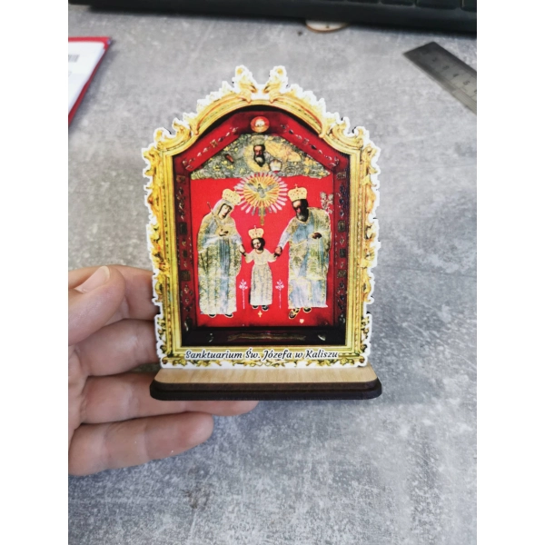 OBRAZ ŚW. JÓZEFA W KALISZU na podstawce