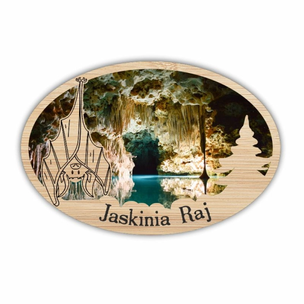 Magnes nietoperz w owalu N1