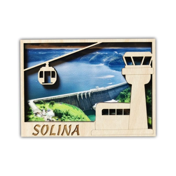 Magnes z kolejką gondolową w Solinie