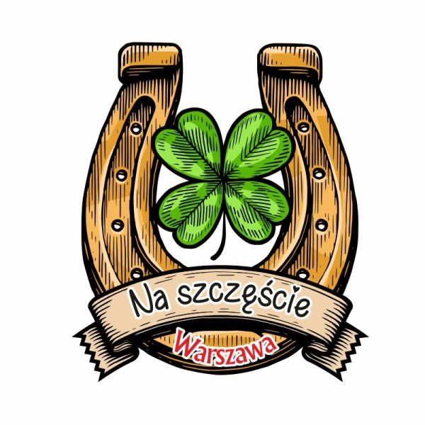 Drewniany magnes Podkowa jednowarstwowa