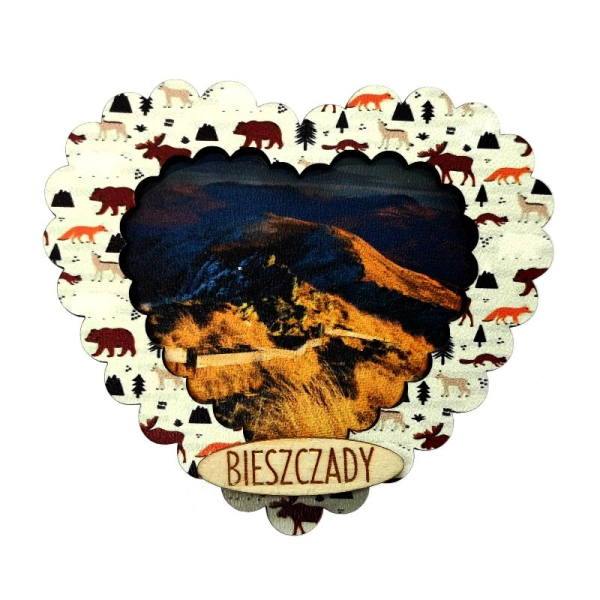 Magnes RAMKA SERCE UVN5