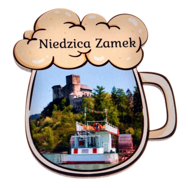 Magnes Kufel z pianką i widoczkiem