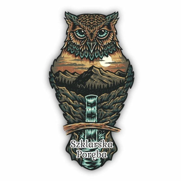 Magnes Kolorowa sowa