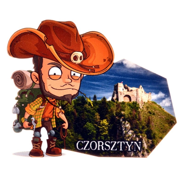 Magnes Turysta z widokiem N2